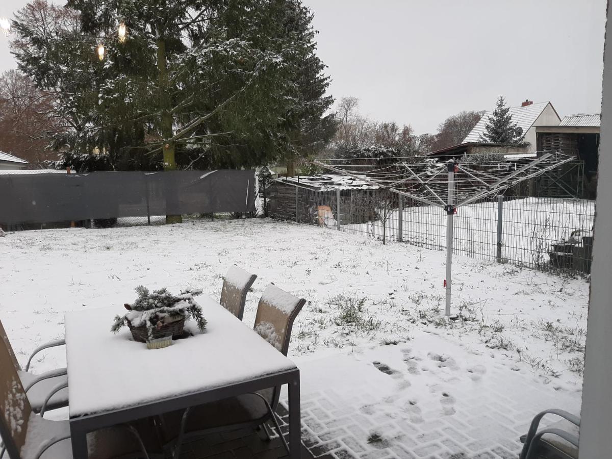 Apartamento Am Bahnhof Werneuchen Exterior foto